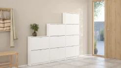 Tenor Skoskap med 2 rom 70x16x85 cm