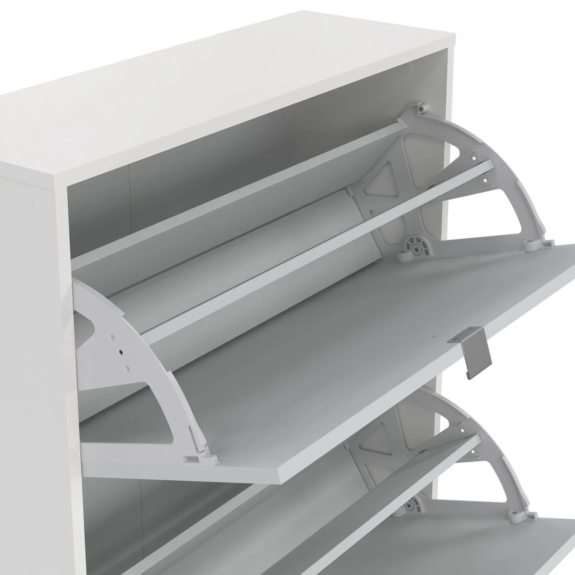 Tenor Skoskap 4 rom 70x24x162 cm