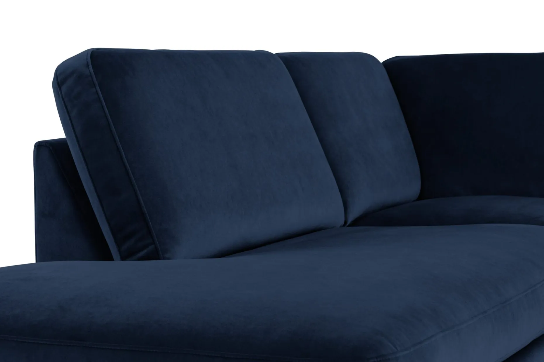 Teodin U-sofa med Divan Fløyel Høyre