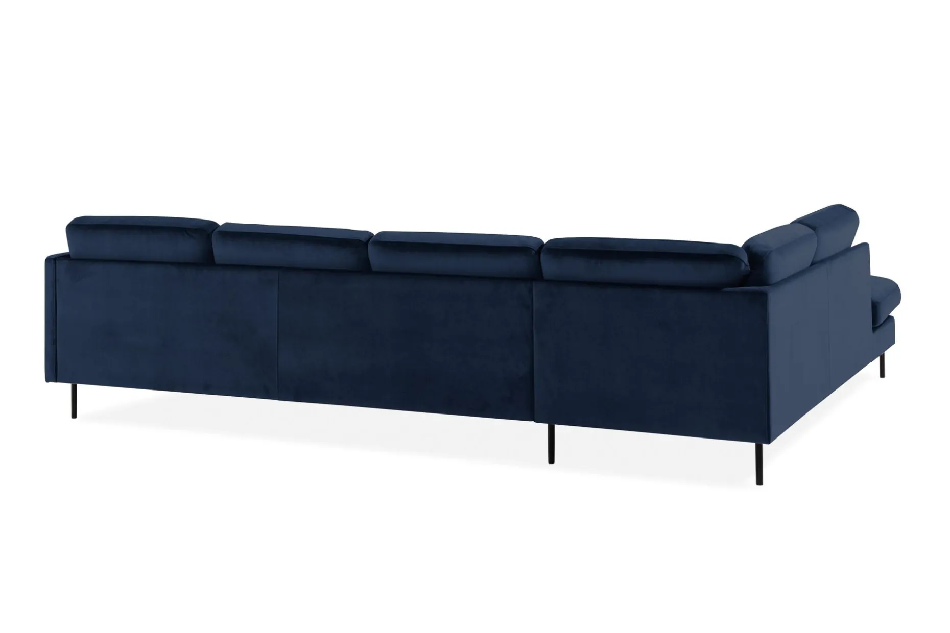Teodin U-sofa med Divan Fløyel Høyre