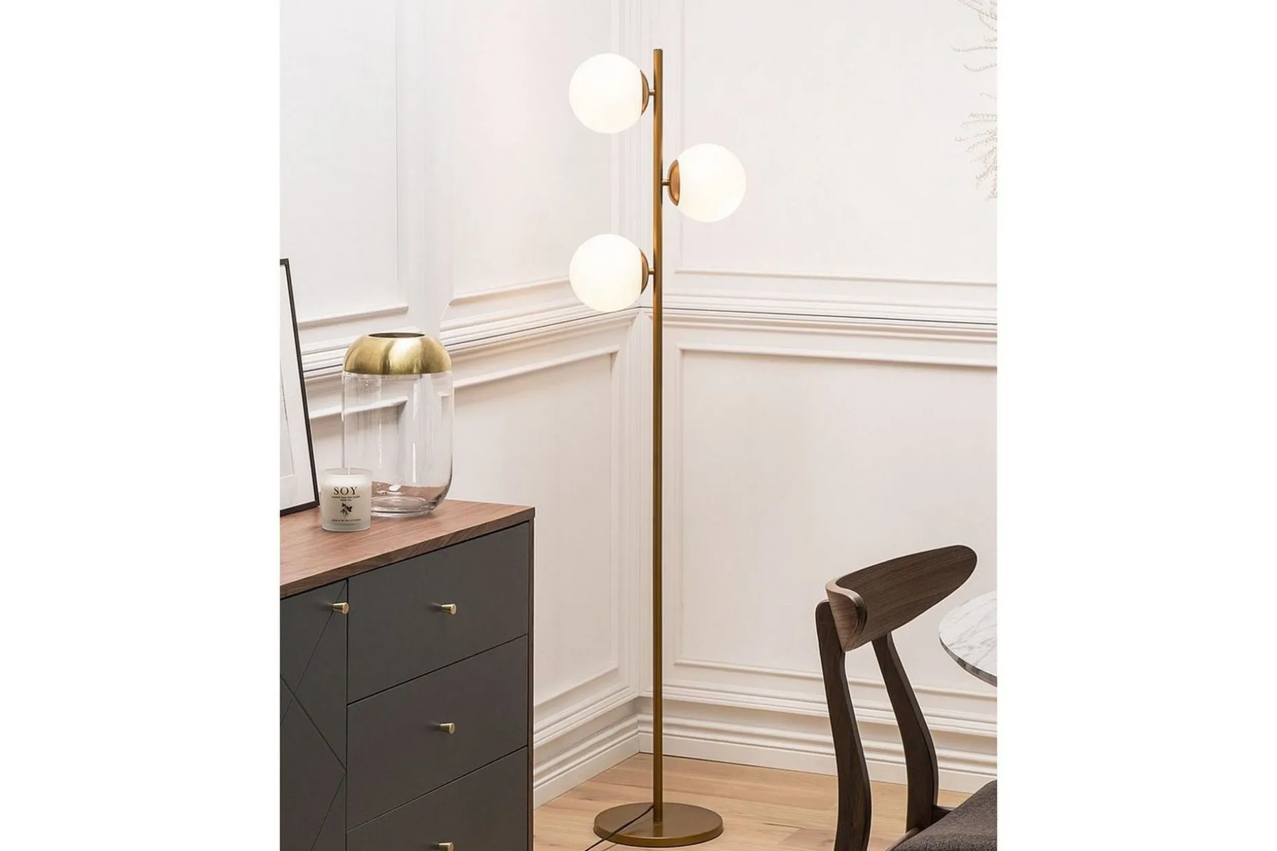 Thaslo Gulvlampe 153 cm