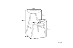 Tiadra Stol 2-pk