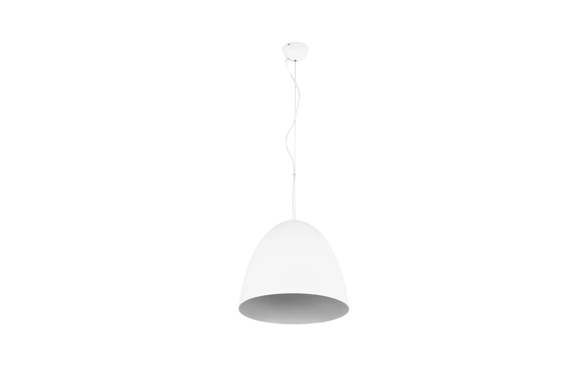 Tilda Pendellampe 40 cm E27 MatthHvit