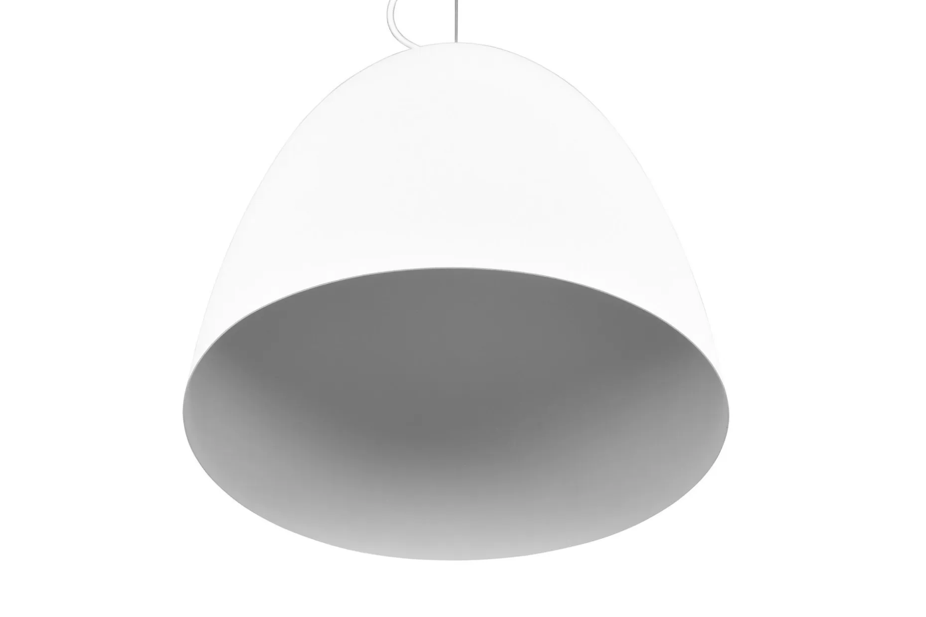 Tilda Pendellampe 40 cm E27 MatthHvit