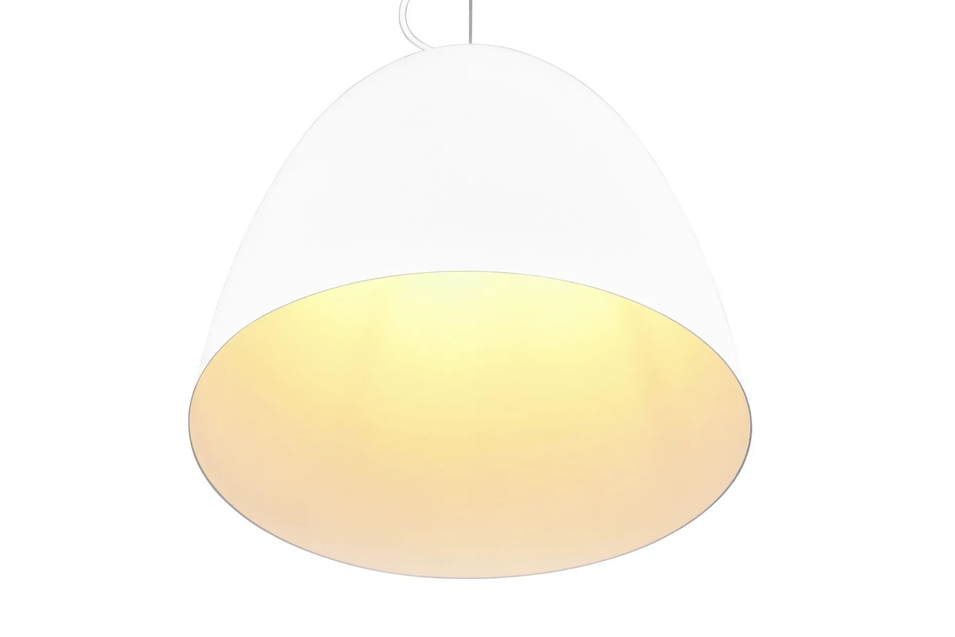 Tilda Pendellampe 40 cm E27 MatthHvit