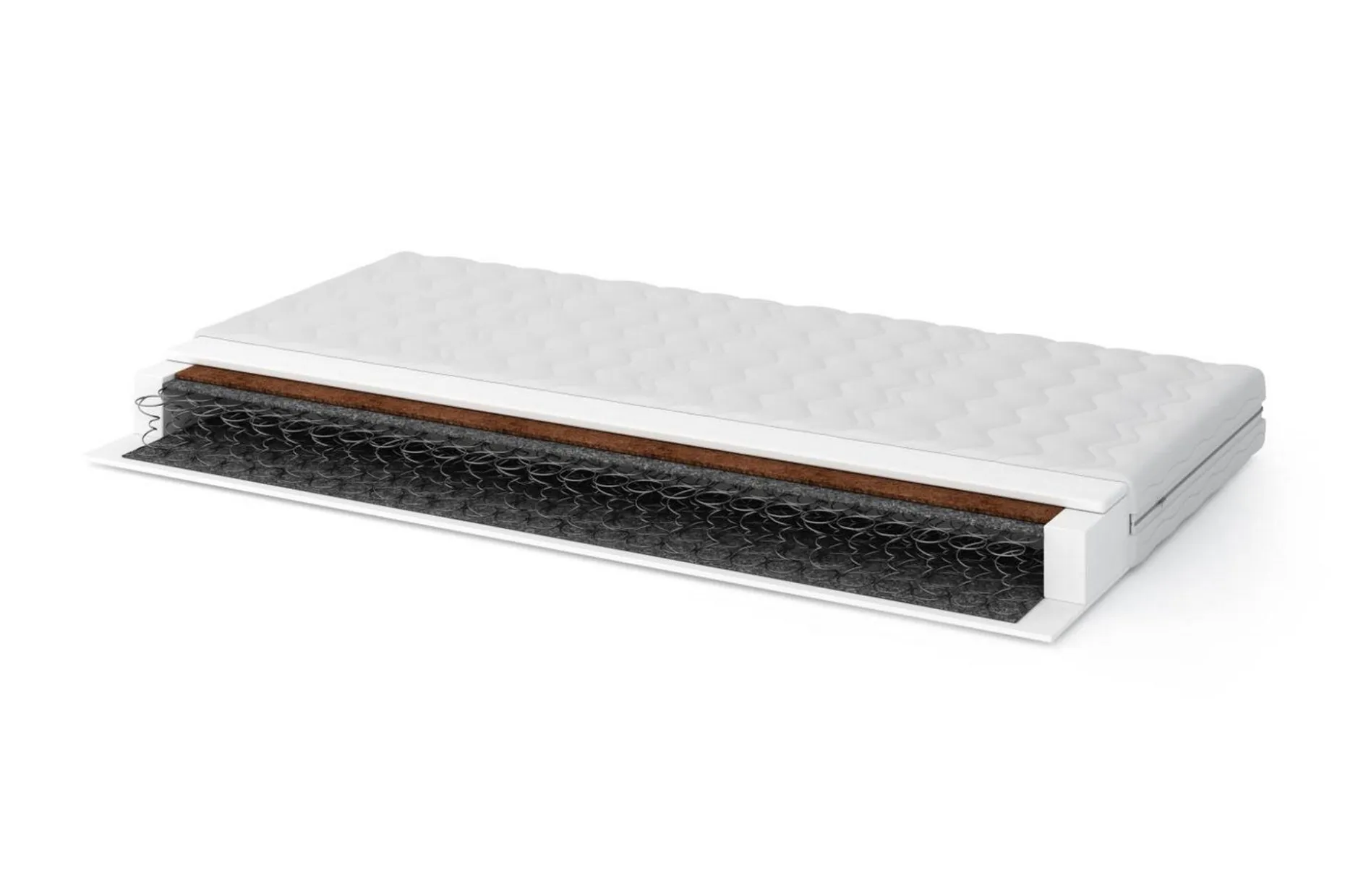 Topon Springfjærmadrass 160x200 Bonell Medium/Fast