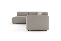 Torvasen 5-seters sofa med divan venstre i stoff