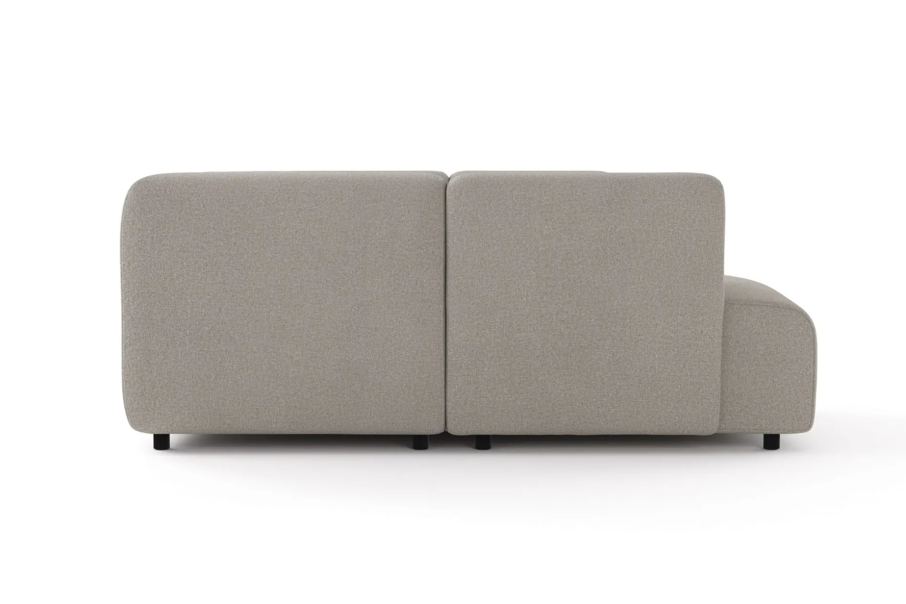 Torvasen 6-seters sofa med dobbeldivan i stoff