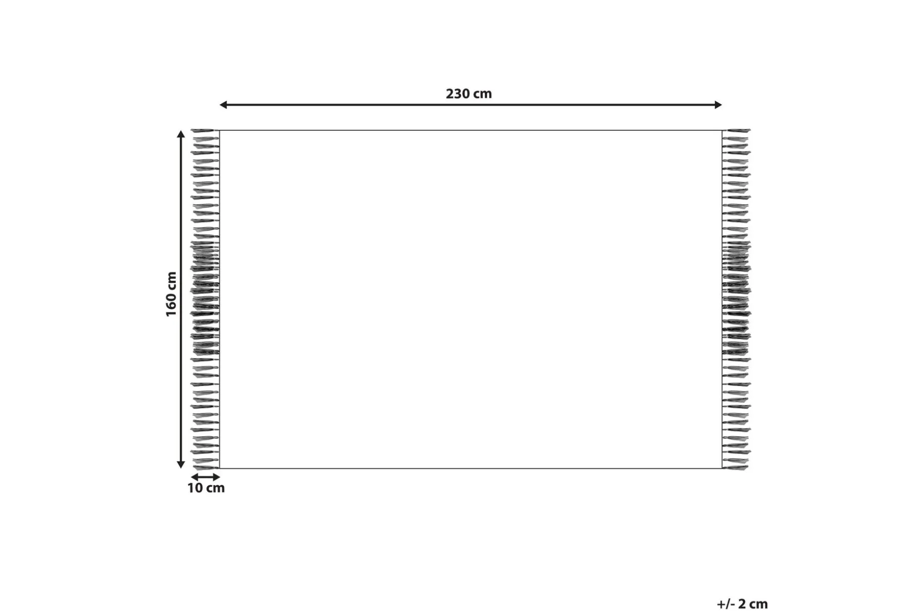 Tozakli Ryeteppe 160x230 cm
