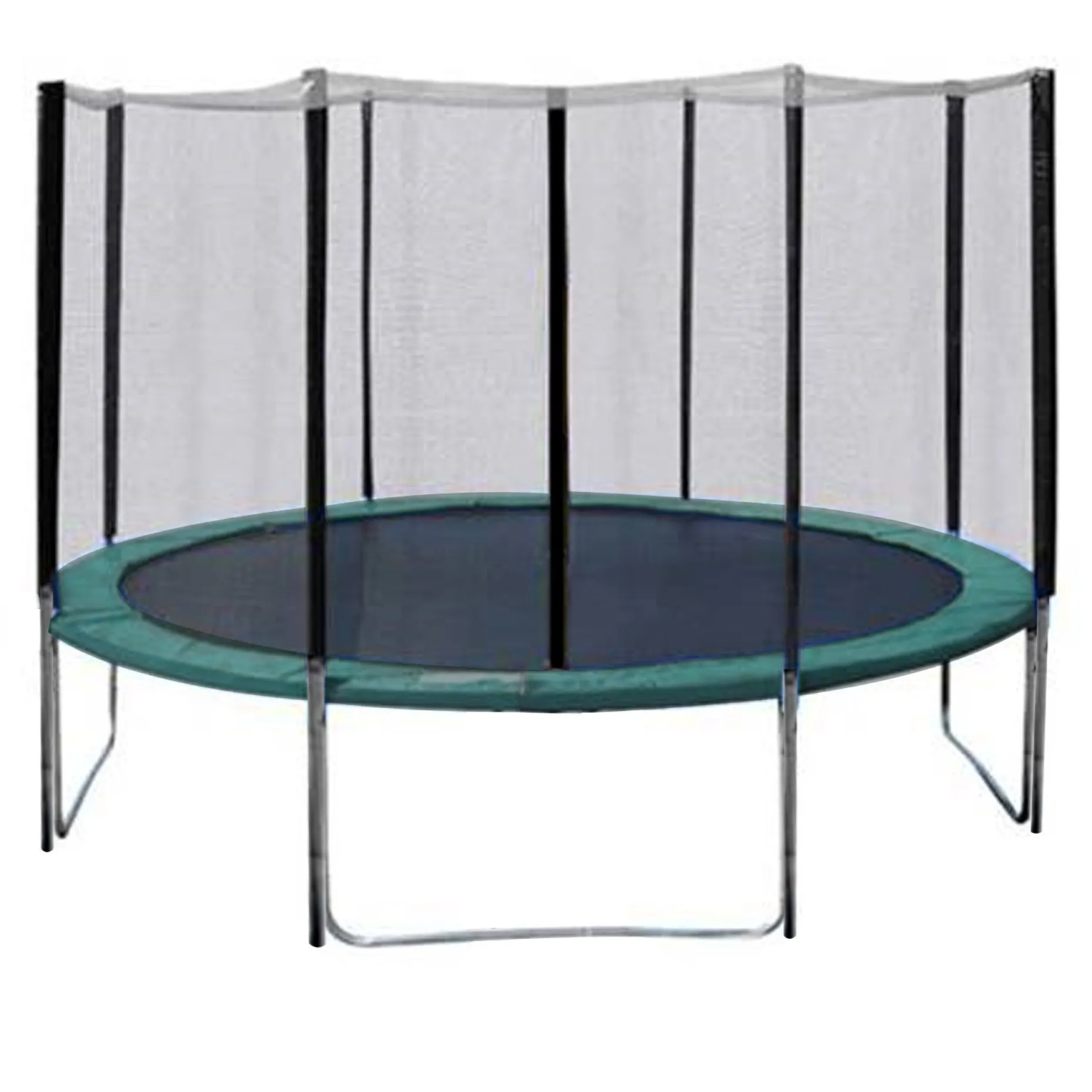 Trampoline HOME4YOU med grønt underlag 426 cm