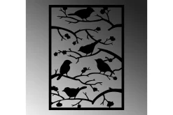 Tree Branch Birds Veggdekor