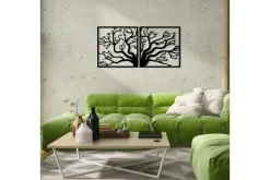 Tree Metal Decor Veggdekor