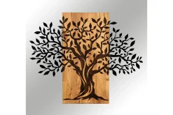 Tree Wooden Wall Accessory Veggdekor