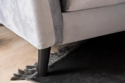 Trend Lenestol med Fotskammel Fløyel