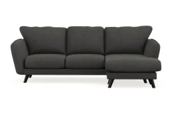 Trend Lyx 3-seters Høyrevendt L-formet Sjeselongsofa i Manchester