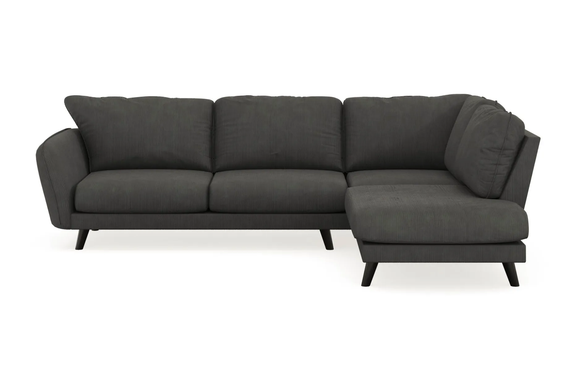 Trend Lyx 4-seters Høyrevendt L-formet Sjeselongsofa i Manchester