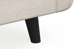 Trend Lyx 3-seters Høyrevendt L-formet Sjeselongsofa i Stoff
