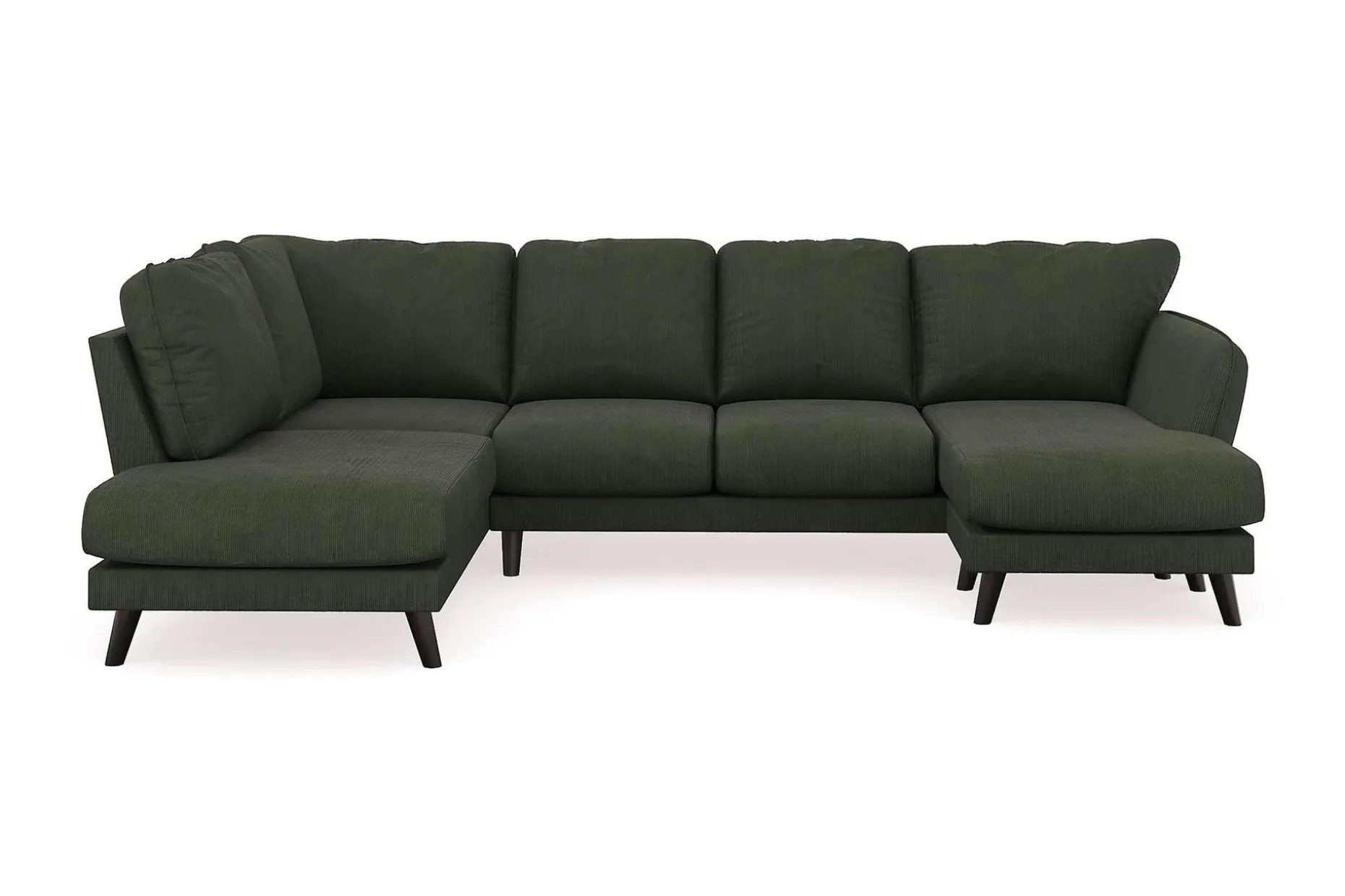 Trend Lyx 4-seters Høyrevendt U-formet Sofa med Divan og Sjeselong i Manchester
