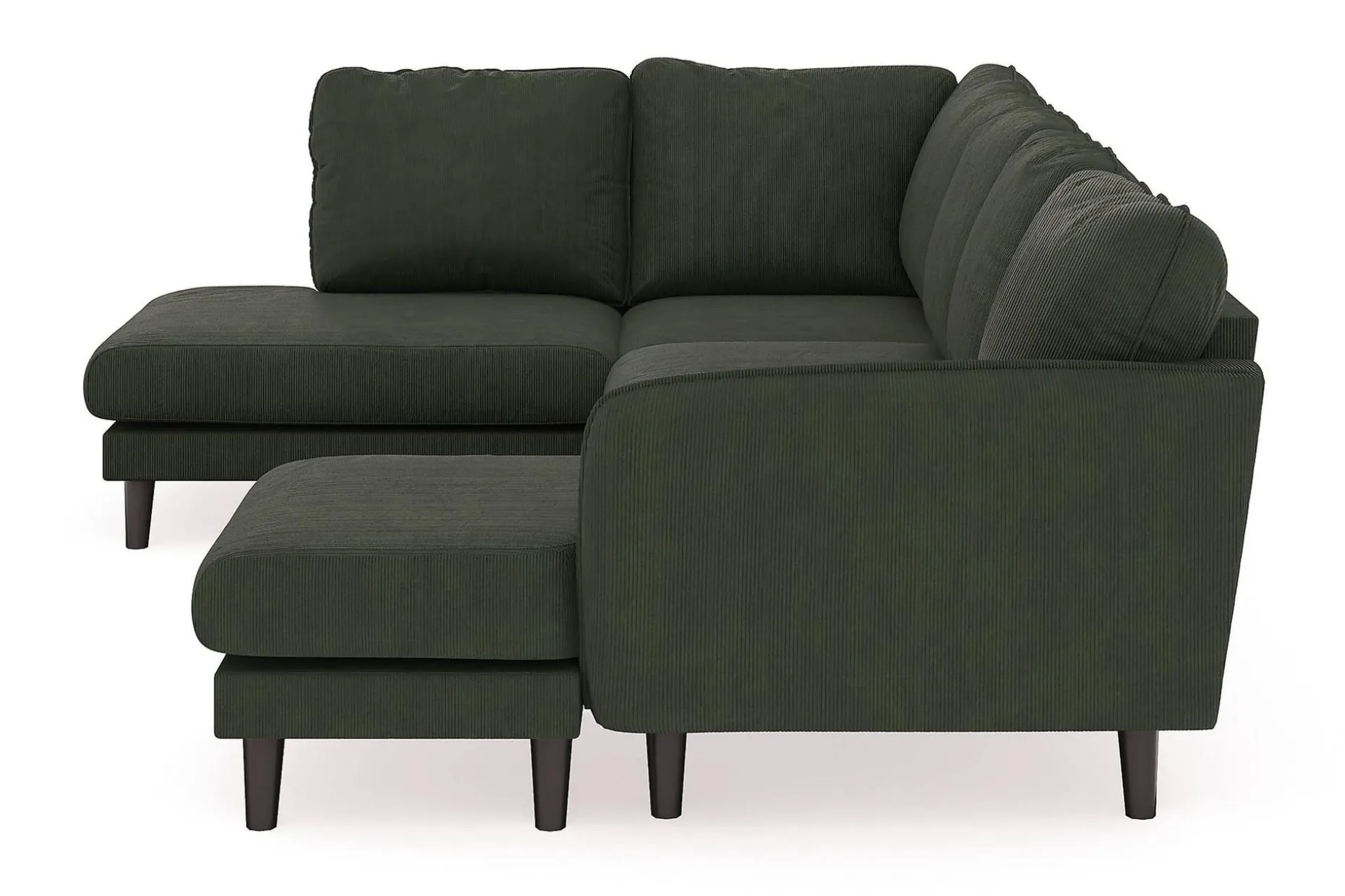 Trend Lyx 4-seters Høyrevendt U-formet Sofa med Divan og Sjeselong i Manchester