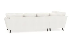 Trend Lyx 4-seters Høyrevendt U-formet Sofa med Divan og Sjeselong i Bouclé