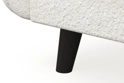 Trend Lyx 4-seters Høyrevendt U-formet Sofa med Divan og Sjeselong i Bouclé