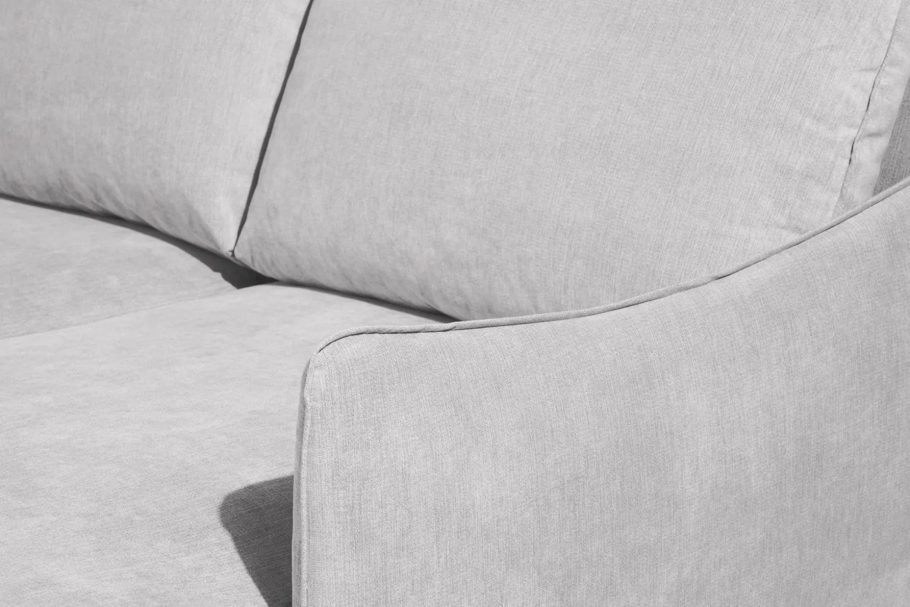 Trend Lyx 4-seters Høyrevendt U-formet Sofa med Divan og Sjeselong i Stoff