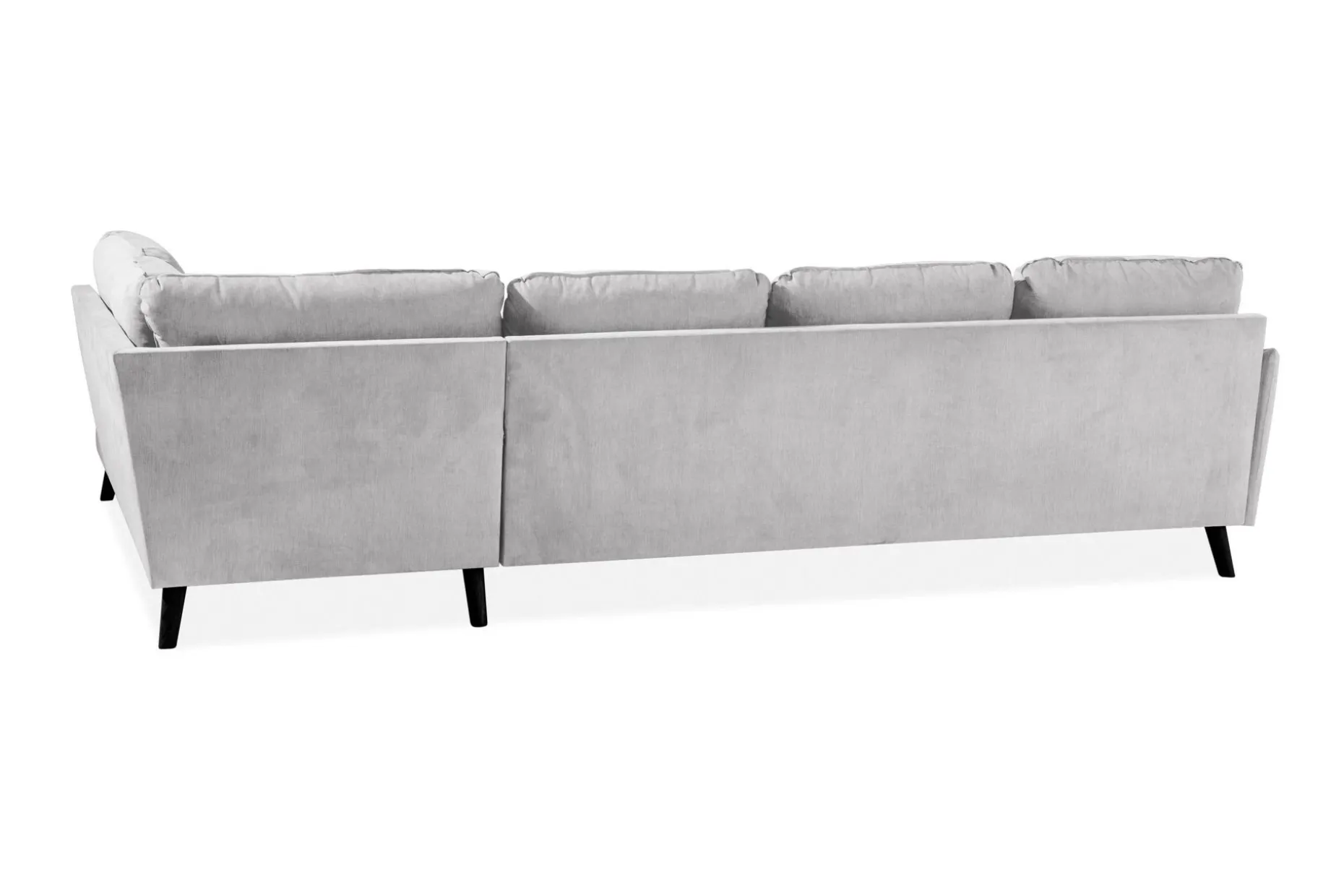 Trend Lyx 4-seters Høyrevendt U-formet Sofa med Divan og Sjeselong i Stoff