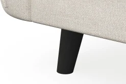 Trend Lyx 4-seters Høyrevendt U-formet Sofa med Divan og Sjeselong i Stoff