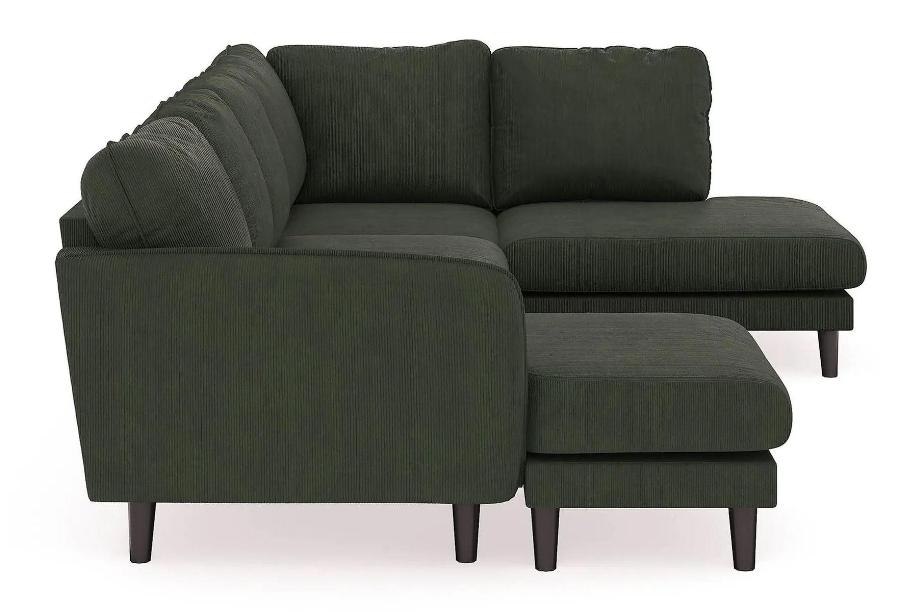 Trend Lyx 4-seters Venstrevendt U-formet Sofa med Divan og Sjeselong i Manchester