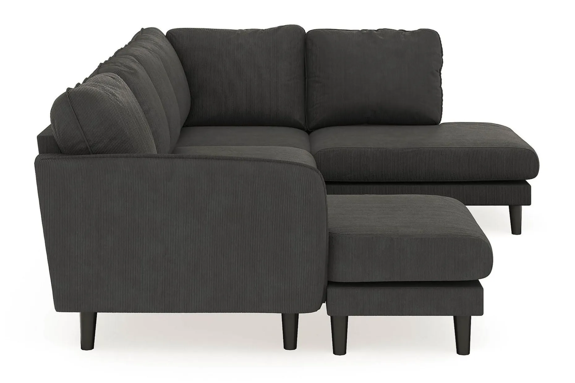 Trend Lyx 4-seters Venstrevendt U-formet Sofa med Divan og Sjeselong i Manchester