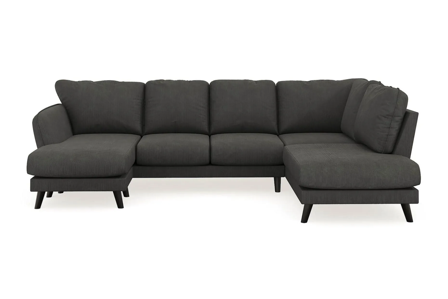 Trend Lyx 4-seters Venstrevendt U-formet Sofa med Divan og Sjeselong i Manchester
