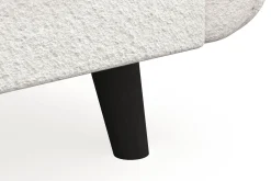 Trend Lyx 4-seters Venstrevendt U-formet Sofa med Divan og Sjeselong i Bouclé