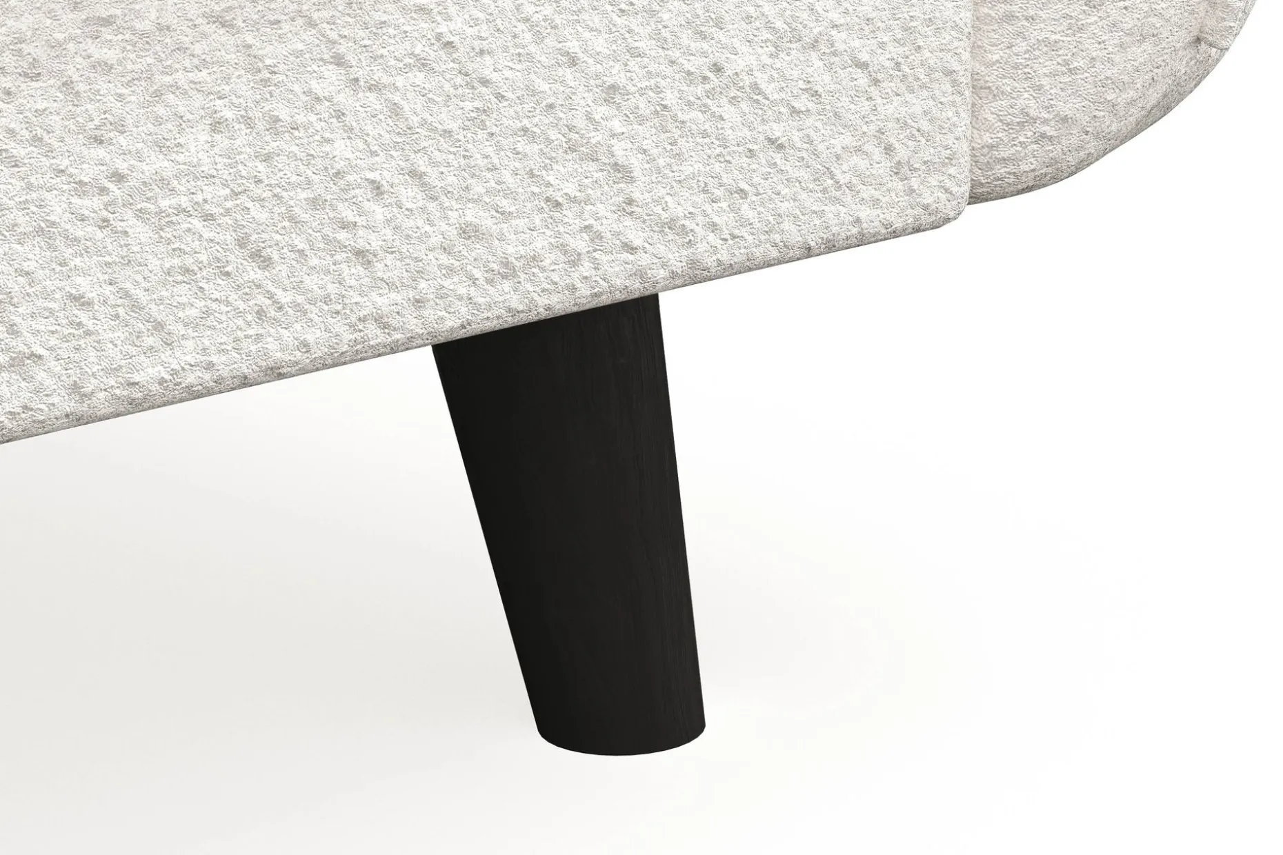 Trend Lyx 4-seters Venstrevendt U-formet Sofa med Divan og Sjeselong i Bouclé