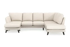Trend Lyx 4-seters Venstrevendt U-formet Sofa med Divan og Sjeselong i Manchester