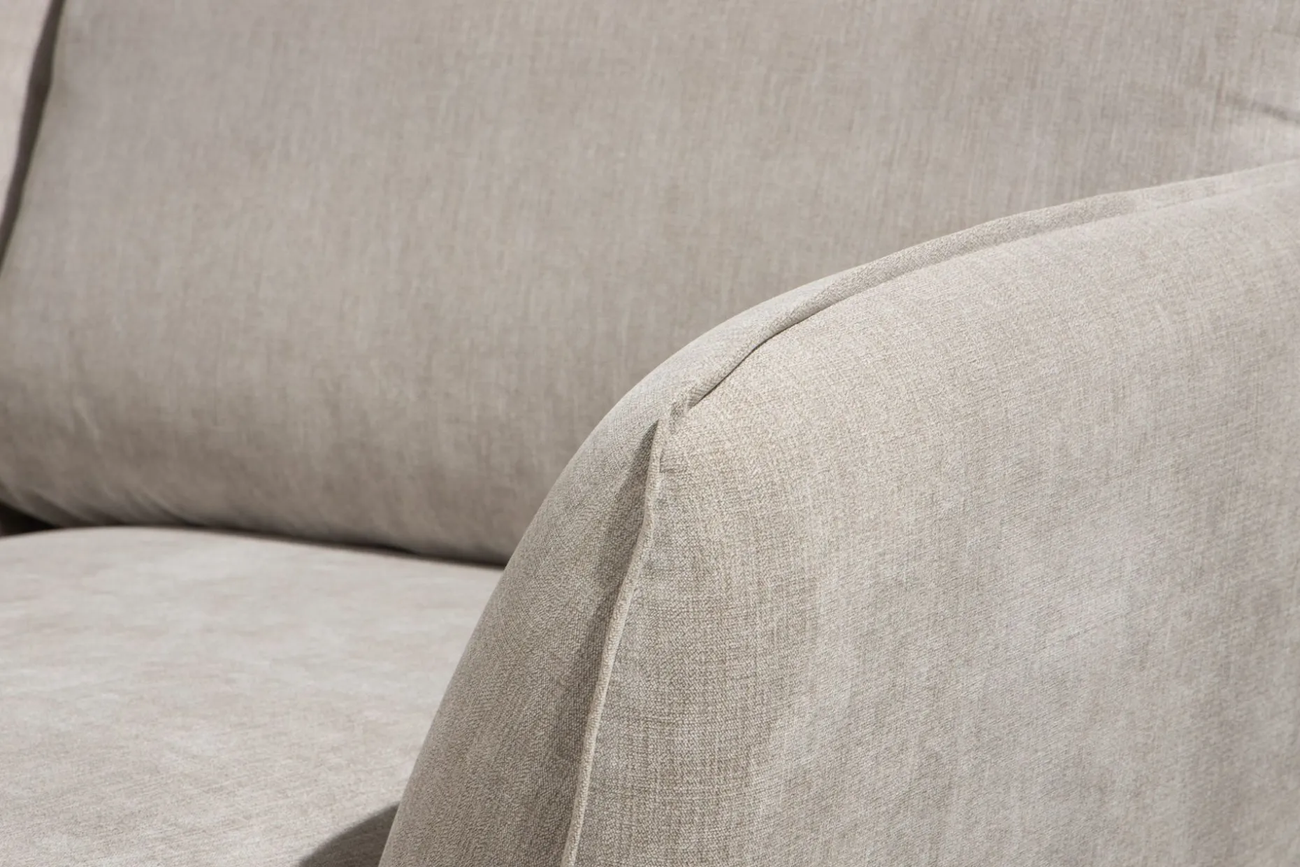 Trend Lyx 4-seters Venstrevendt U-formet Sofa med Divan og Sjeselong i Stoff