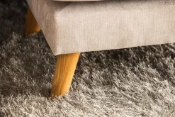 Trend Lyx 4-seters Venstrevendt U-formet Sofa med Divan og Sjeselong i Stoff