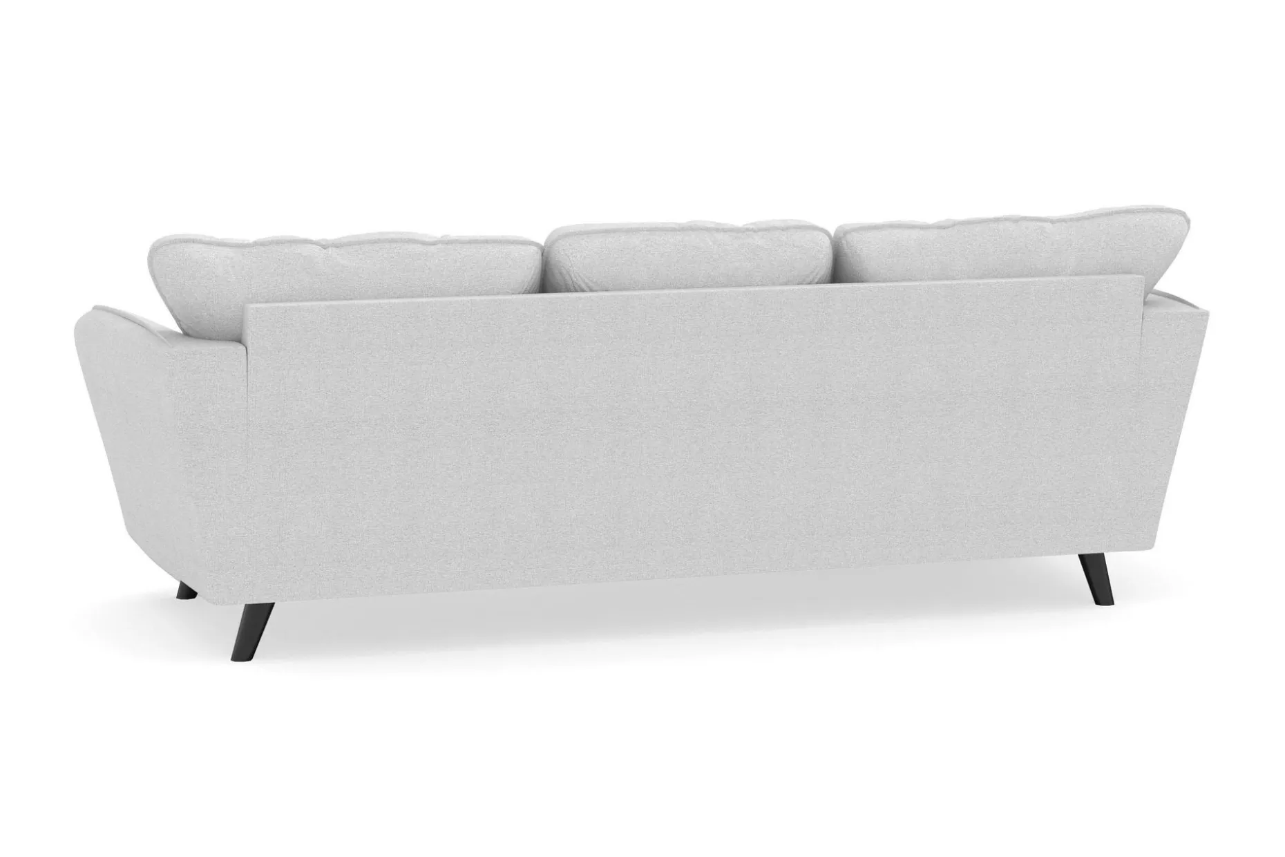 Trend Lyx 3-seters Venstrevendt L-formet Sjeselongsofa i Stoff