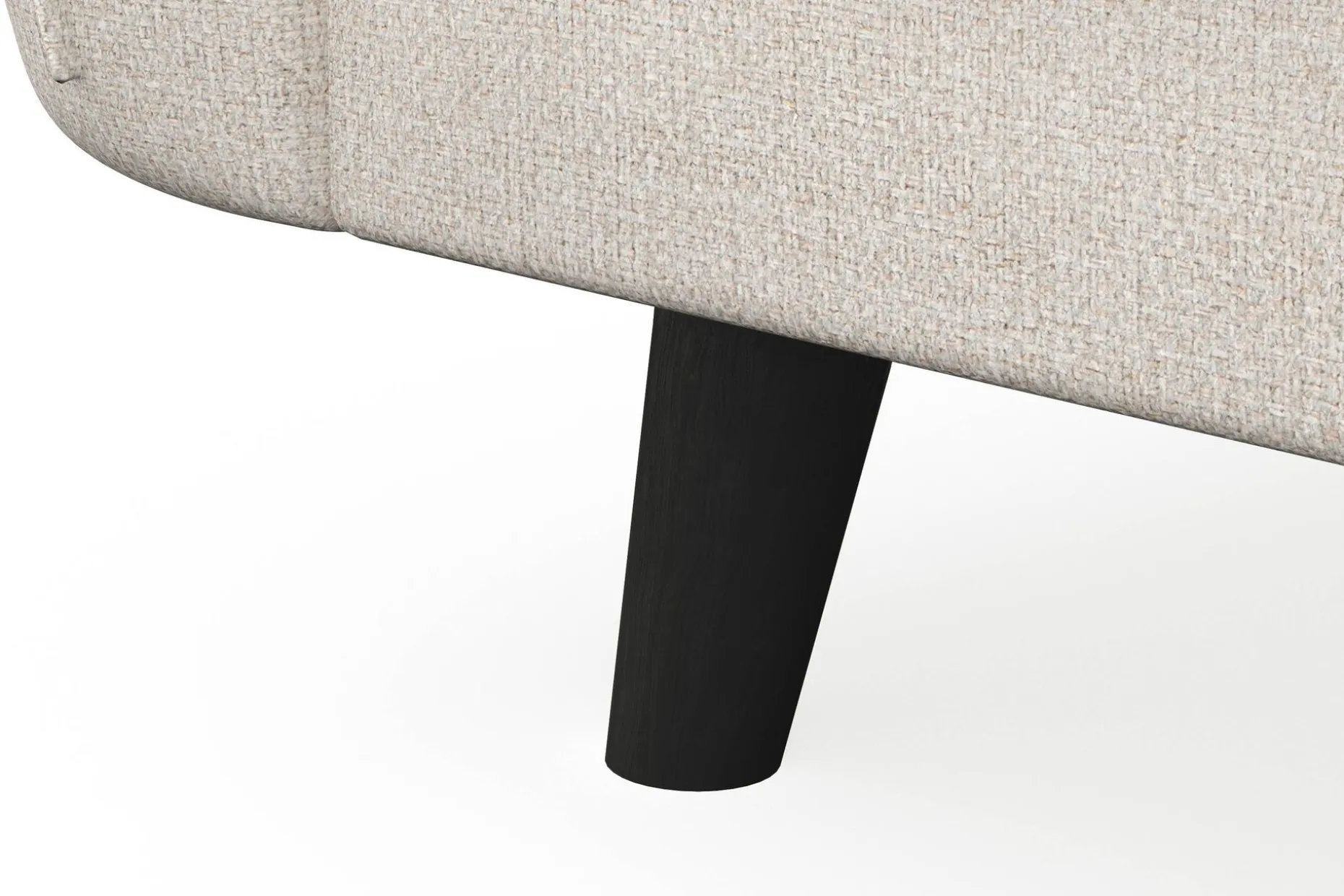 Trend Lyx 4-seters Venstrevendt L-formet Sjeselongsofa i Stoff