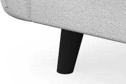 Trend Lyx 4-seters Venstrevendt L-formet Sjeselongsofa i Stoff