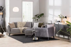 Trend 3-seters Fløyelssofa