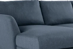 Trend 4-seters Høyrevendt U-formet Sofa med Divan og Sjeselong i Stoff