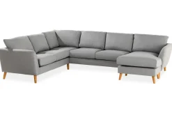 Trend 5-seters Høyrevendt U-formet Hjørnesofa med Divan i Stoff