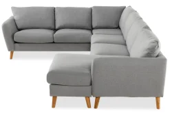 Trend 5-seters Høyrevendt U-formet Hjørnesofa med Divan i Stoff