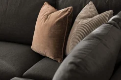 Trend 4-seters Venstrevendt L-formet Sjeselongsofa i Stoff
