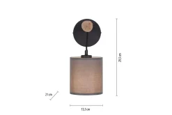 Tribu Just Light Vegglampe