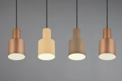 Trio Lighting Agudo Taklampe 4L E27 Flerfarget