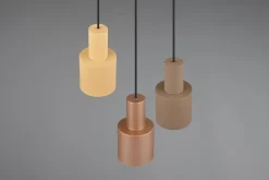 Trio Lighting Agudo Taklampe 3L E27 flerfarget