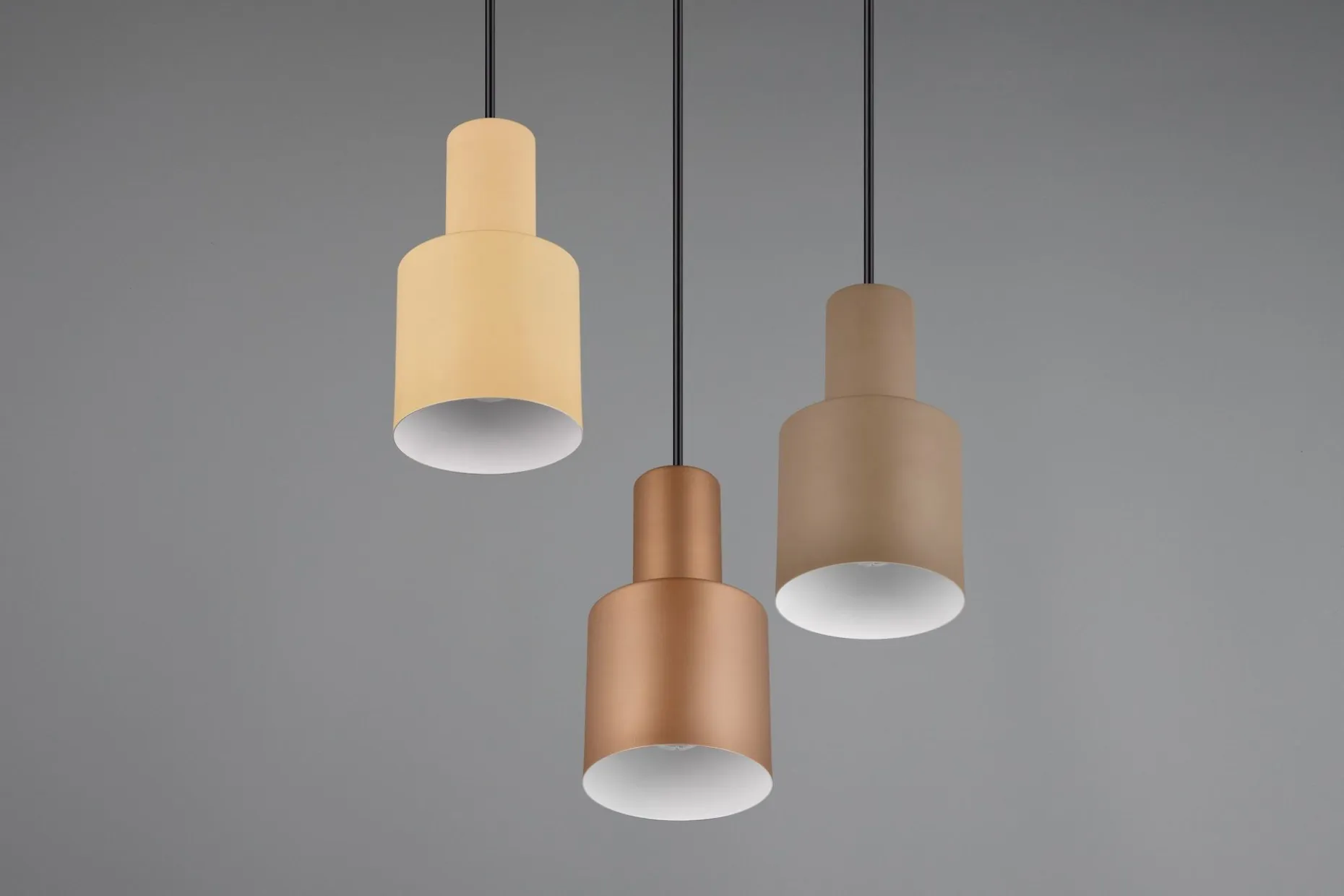 Trio Lighting Agudo Taklampe 3L E27 flerfarget