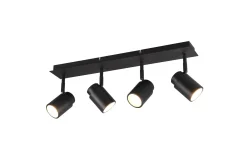 Trio Lighting Angelo H2O spotlight 4L GU10 matt svart