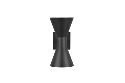 Trio Lighting Ardas Vegglampe 2L GU10 matt svart